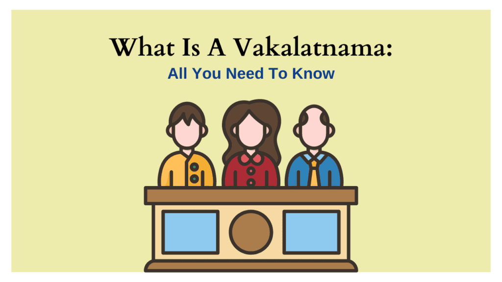 How to Draft a Vakalatnama in Pakistan