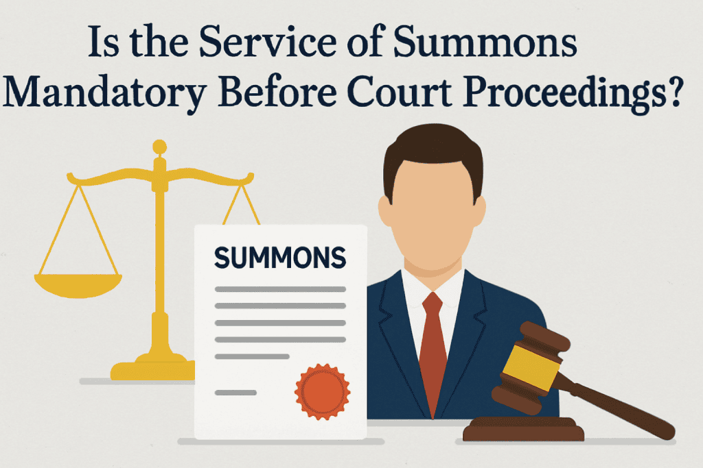 Service of Summons in Pakistan